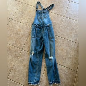 Indigo Blue Maternity Overall size M